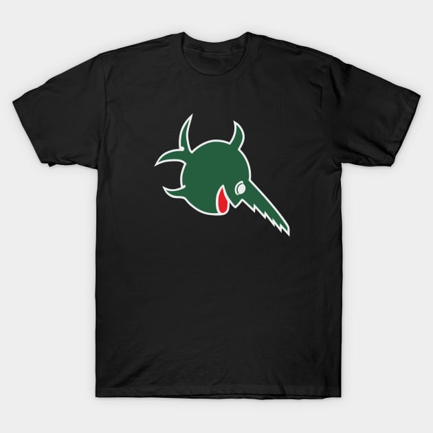 Fish saw sign on German submarines ww2. Green version of the emblem T-Shirt by FAawRay